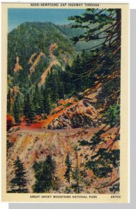 Smoky Mountains National Park, North Carolina/NC-TN Postcard, Near Mint!