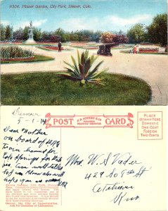 Flower Garden, City Park, Denver, Colorado