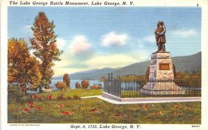 Lake George Battle Monument New York