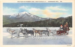 Dog Team, Mirror Lake - Lake Placid, New York NY  