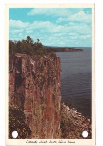 Palisade Head, Lake Superior, Minnesota, Vintage 1963 Chrome Postcard