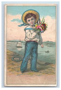 1870's-80's Madame Williamson Corset Saint Louis Victorian Trade Card F47