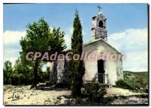 Modern Postcard Our Beautiful Provence Among the Pines in silence chapel