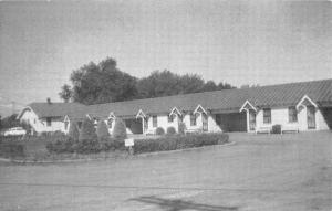 Greeley Colorado Sunnyside Court Cafe Street View Vintage Postcard K48069