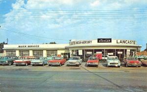Lancaster PA 1964 Lincoln Mercury Comet Car Dealership Postcard