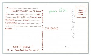 QSL Radio Card From Saginaw MIchigan KNM 5061 