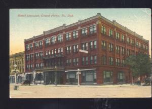 GRAND FORKS NORTH DAKOTA DOWNTOWN HOTEL DACOTAH VINTAGE POSTCARD ND