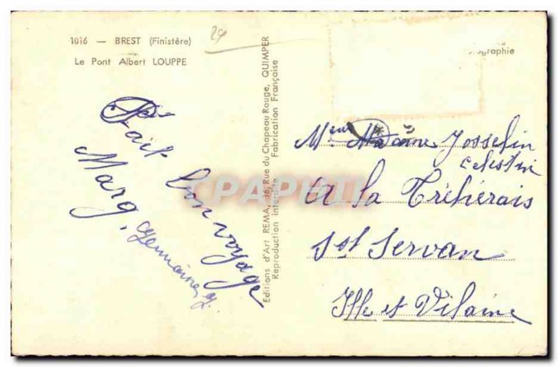 Brest - The plougastel bridge - Modern Postcard