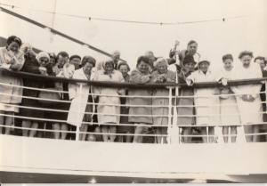 Lot 12 pcs social history norwegian cruiser ship tourists entertainment photo pc