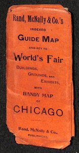 Chicago World's Fair Map It's Self Appears to Be In Very Good Condition Folded