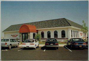 Lititz PA Pennsylvania Bloomfield Square Restaurant 1950s Exterior View Postcard