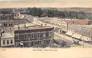 Main Street Forest City, Iowa