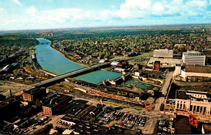 New York Rochester View Of Xerox Square Office Builing