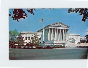 Postcard The Supreme Court Building Washington District of Columbia USA