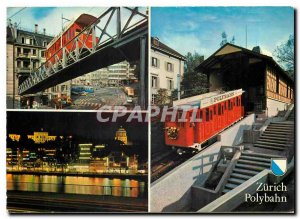 Postcard Modern Zuerich Polybahn