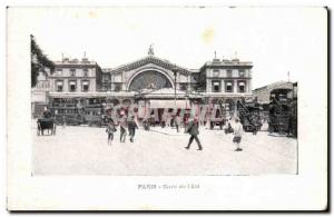 Paris Postcard Old Station of & # 39Est