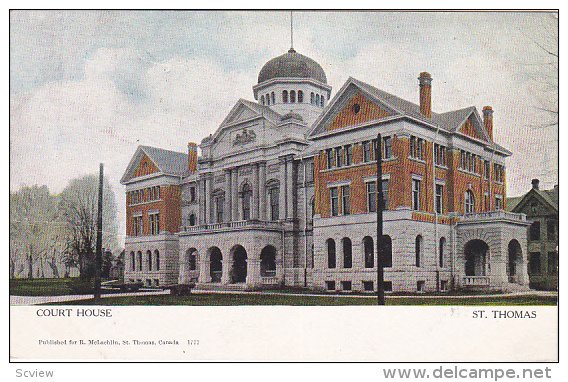 ST THOMAS, Ontario , Canada , 00-10s ; Court House