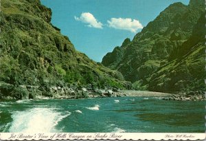 Idaho Snake River Jet Powered Boat's View Of Hells Canyon