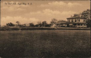 Cape May New Jersey NJ The Golf Club c1910 Postcard