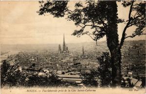 CPA ROUEN-Vue générale prise de la Cote Ste-Catherine (269197)