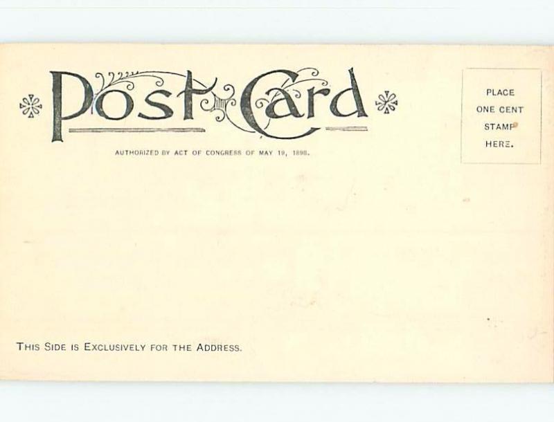 Pre-1907 MONUMENT Towanda Pennsylvania PA A2133