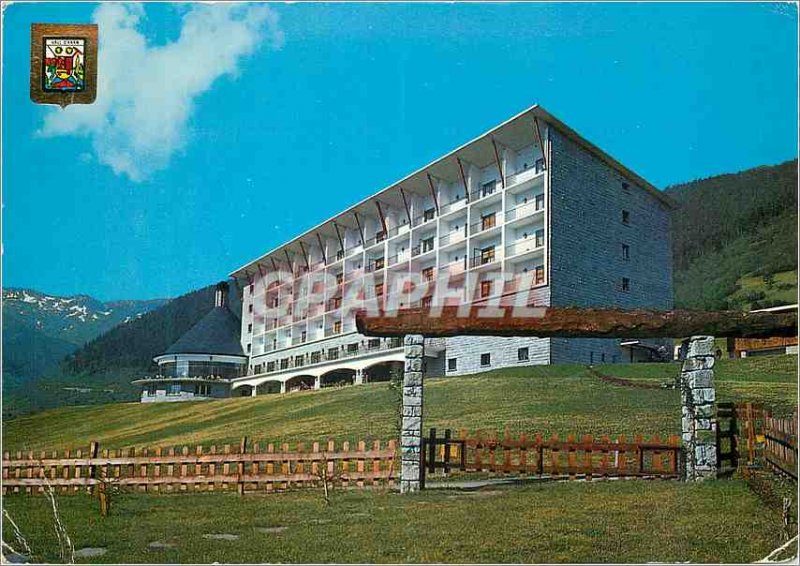 Postcard Modern Pirineu Catala Lleida Viella Parador Nacional de Turianco