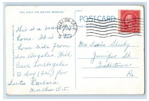 c1915 Residence Of WM. Wrigley Jr, Avalon California. Postcard F81E