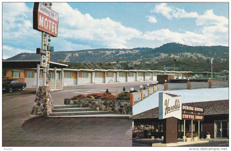 2 View, Courtesy Inn Motel, Kamloops, British Columbia, Canada, 40's-60's