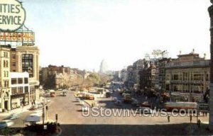 Commonwealth Ave, Kenmore Square - Boston, Massachusetts MA