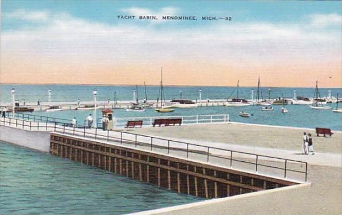 Michigan Menominee Yacht Basin