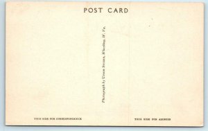 WHEELING, West Virginia WV ~ Oglebay Park GOLF COURSE ca 1940s Postcard