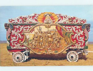 Chrome ANTIQUE CIRCUS WAGON AT MUSEUM Baraboo Wisconsin WI AG1040@