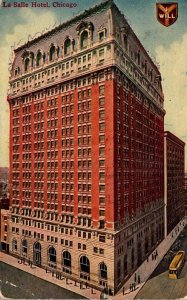 Illinois Chicago La Salle Hotel 1912