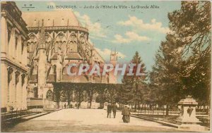 Old Postcard Bourges Garden City Hotel La Grande Allee