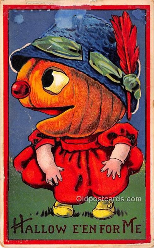 Halloween Post Card Old Vintage Antique Barton & Spooner Unused