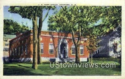 U.S. Post Office - Newport, New Hampshire NH  