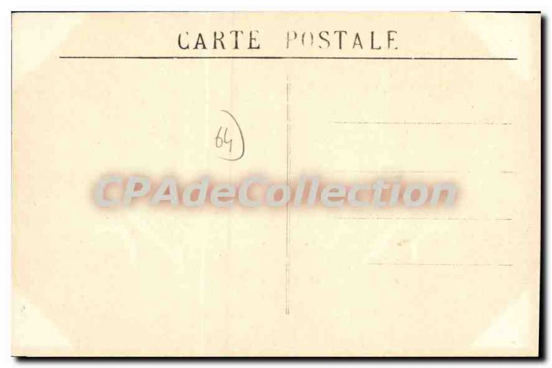 Postcard Old Barracks Pau Bernadoire