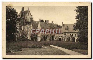 Old Postcard Les Chateaux De La Loire Chateau De Plessis Mace