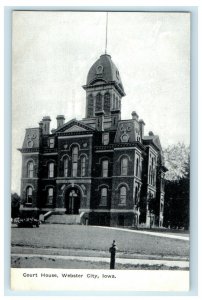 c1910s Court House, Webster City, Iowa IA Antique Unposted Postcard