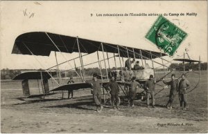 PC CPA AVIATION L'ESCADRILLE AÉRIENNE DU CAMP DE MAILLY   (b24300)