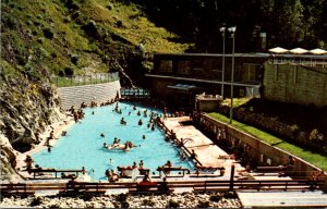 Canada Kootenay National Park Radium Hot Springs Pool