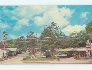 Unused Pre-1980 OLD CARS & VALOW MOTEL Valdosta Georgia GA M0204