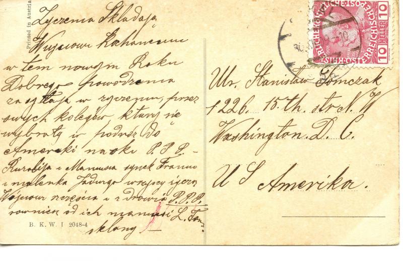 AUSTRIA   PC446    HAPPY NEW YEAR