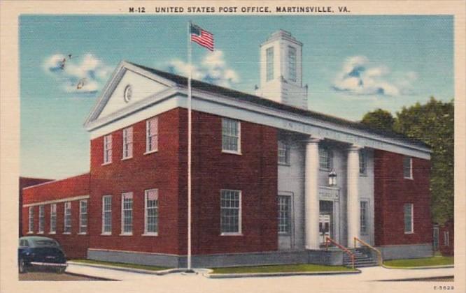 Virginia Martinsville Post Office