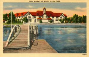 MA - Marion, Cape Cod. Tabor Academy and Town Wharf