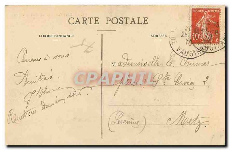 Old Postcard Paris Eglise Notre Dame