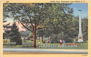 Public Park - Hempstead, New York NY  