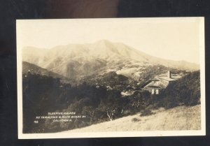 RPPB MT. TAMALPAIS & MUIR WOODS NATIONAL MONUMENT RAILWAY REAL PHOTO POSTCARD