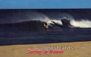 Hawaii, Water Skiing postal used unknown 