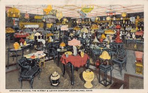 J81/ Cleveland Ohio Postcard c10 Interior Oriental Studio Kinney Levan Store 16